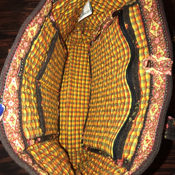 Vera Bradley Chocolat Small Toggle Tote - Picture 8 of 8